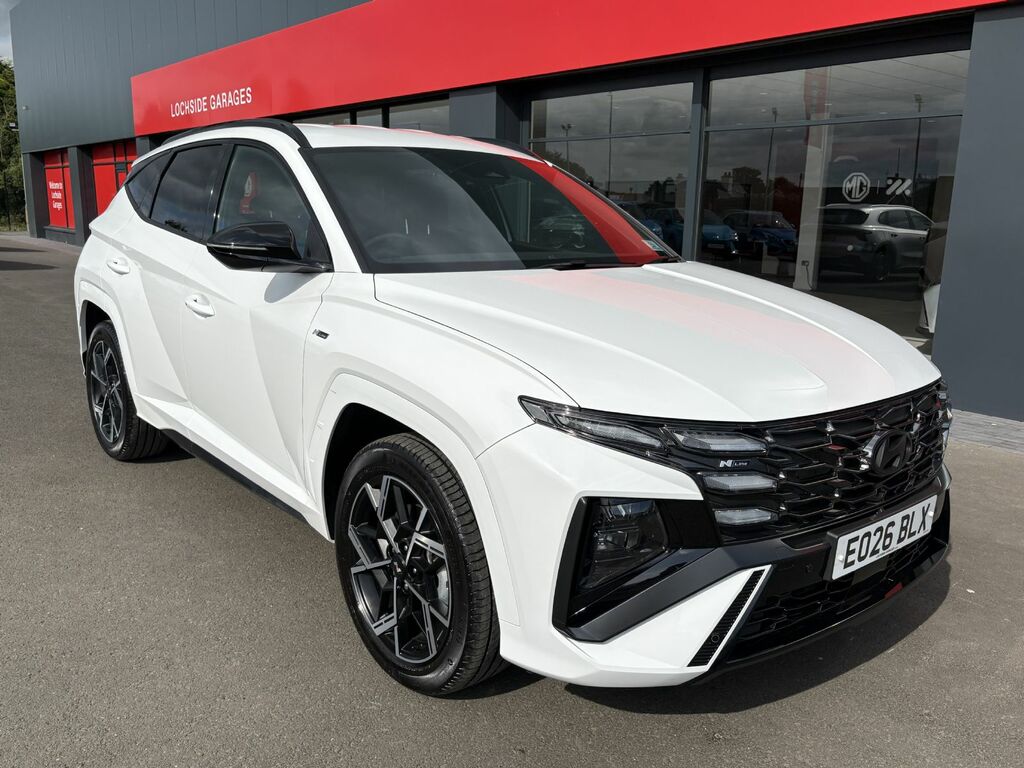 Hyundai Tucson N Line T-gdi Hev EO26BLX White #3