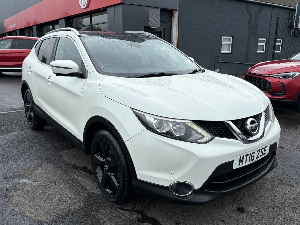 Nissan Qashqai N-connecta White #3
