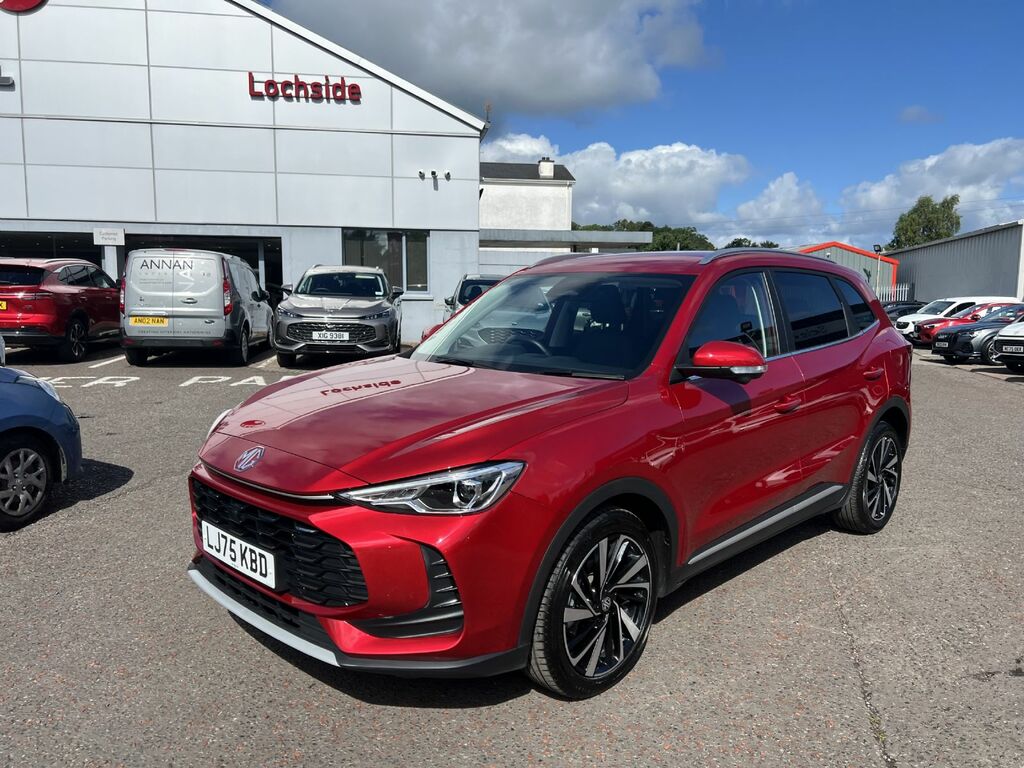 MG ZS Trophy Red #3