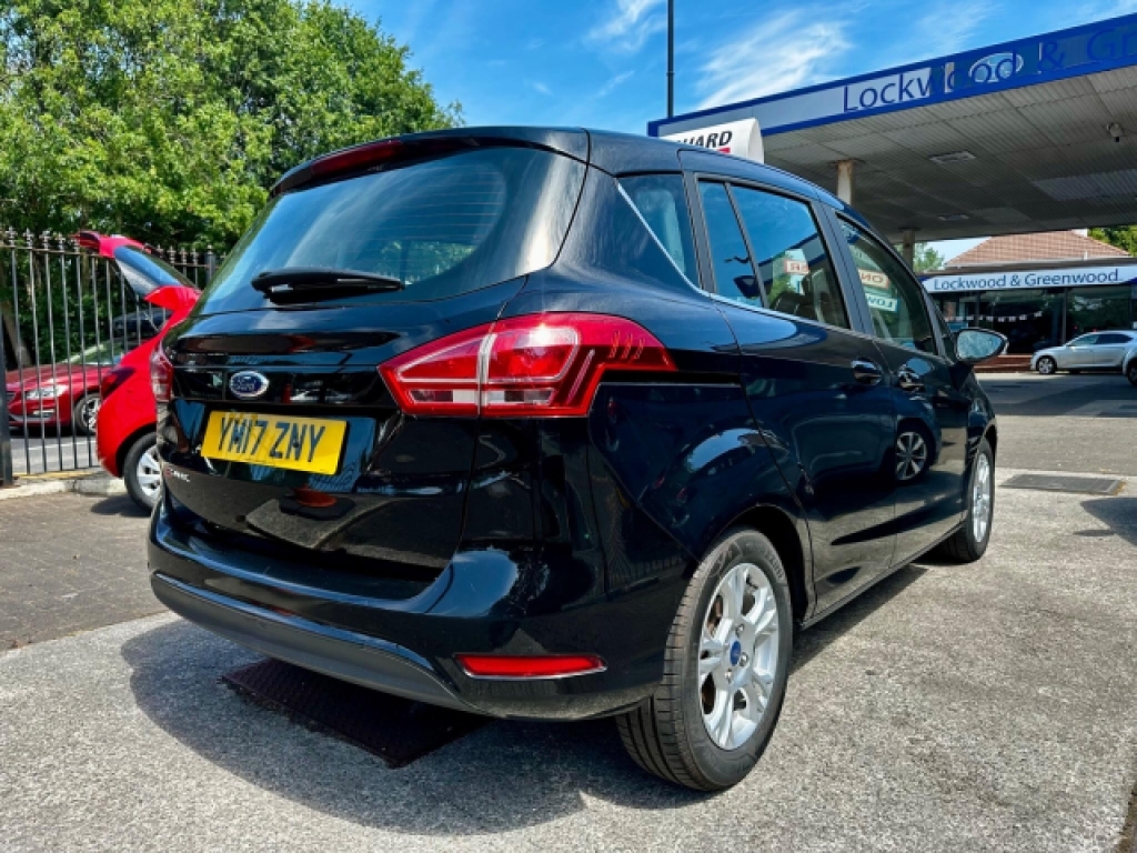 Ford B-Max 1.4 Zetec Navigator YM17ZNY Black #4