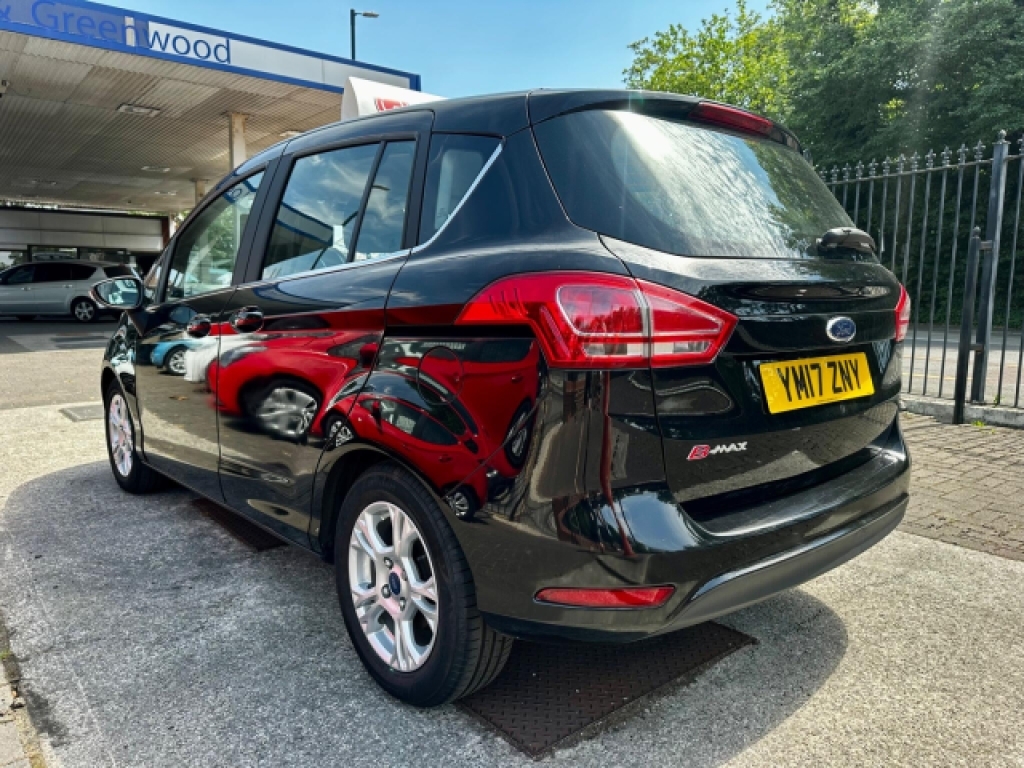 Ford B-Max 1.4 Zetec Navigator YM17ZNY Black #2