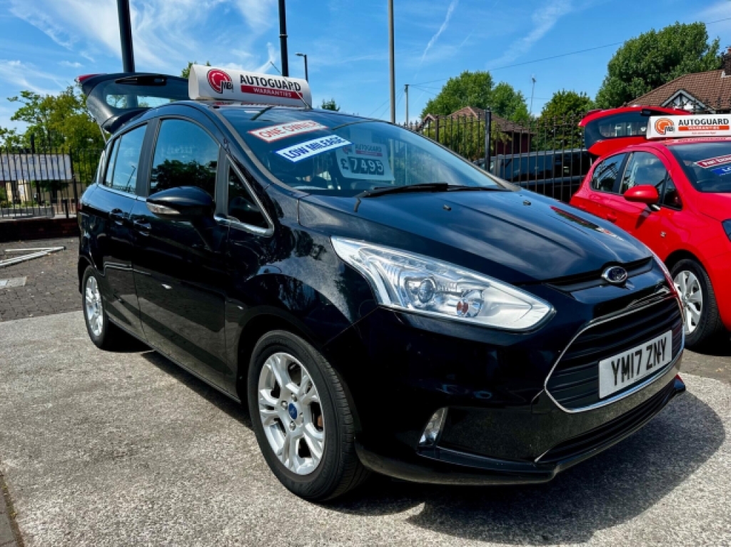 Ford B-Max 1.4 Zetec Navigator YM17ZNY Black