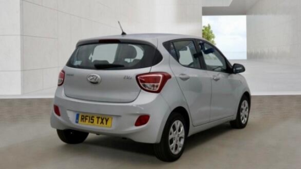 Hyundai I10 1.0 Se Euro Silver #4