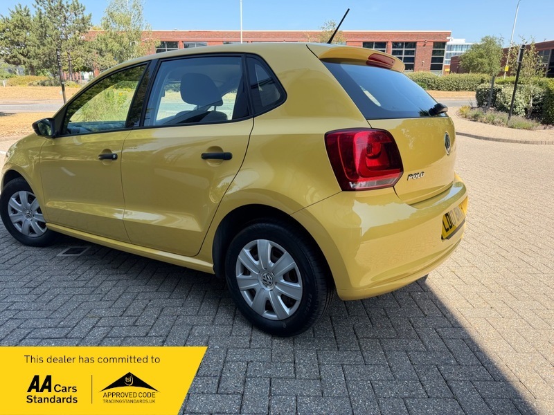 Volkswagen Polo 1.2 S Hatchback Yellow #4