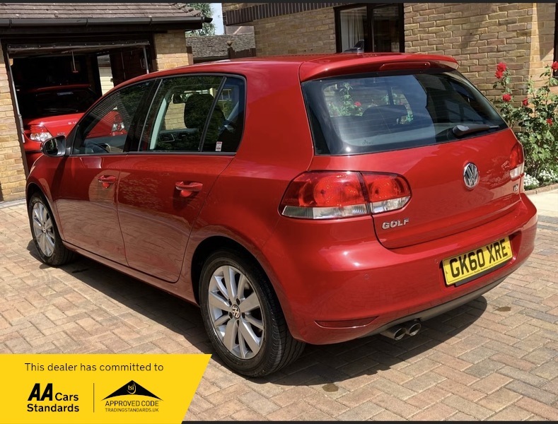 Volkswagen Golf 1.4 Tsi Match Hatchback GK60XRE Red #3
