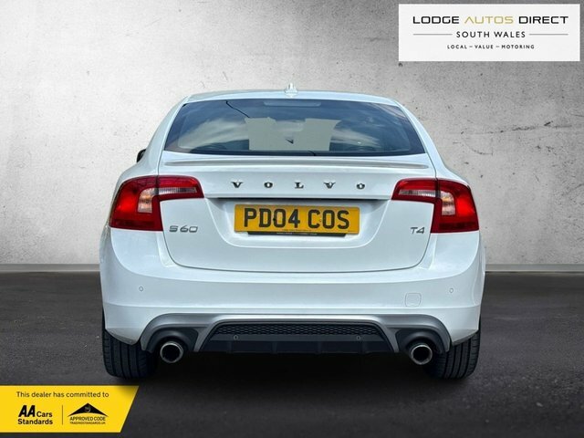 Volvo S60 2.0 T4 R-design Lux Nav Saloon E White #4