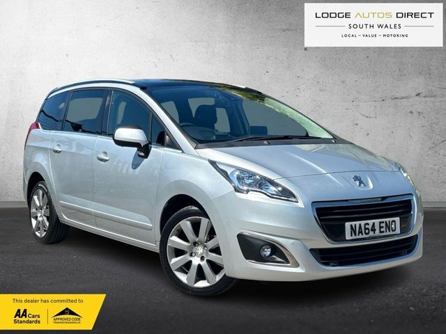 Peugeot 5008 1.6 Thp Allure Mpv Euro 5 156 P Silver