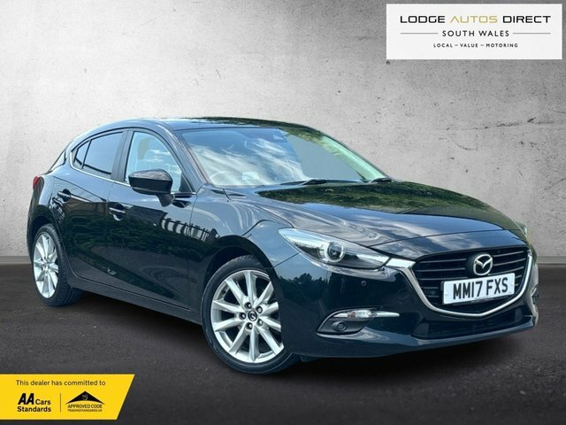 Mazda 3 2.2 Skyactiv-d Sport Nav Hatchback Manu Black