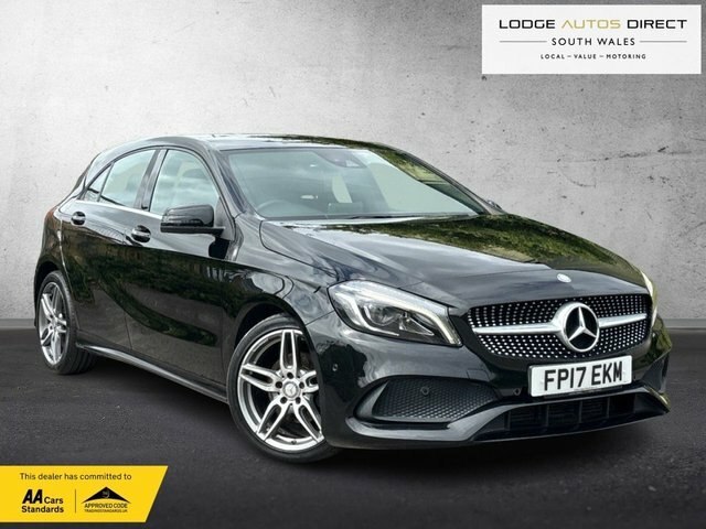 Mercedes-Benz A Class 1.5 A180d Amg Line Premium Hatchback Black