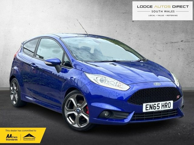 Ford Fiesta 1.6T Ecoboost St-3 Hatchback Eur Blue