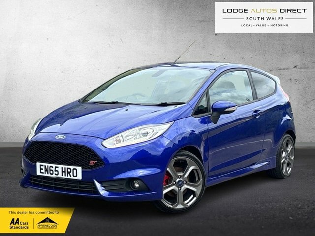 Ford Fiesta 1.6T Ecoboost St-3 Hatchback Eur Blue #4