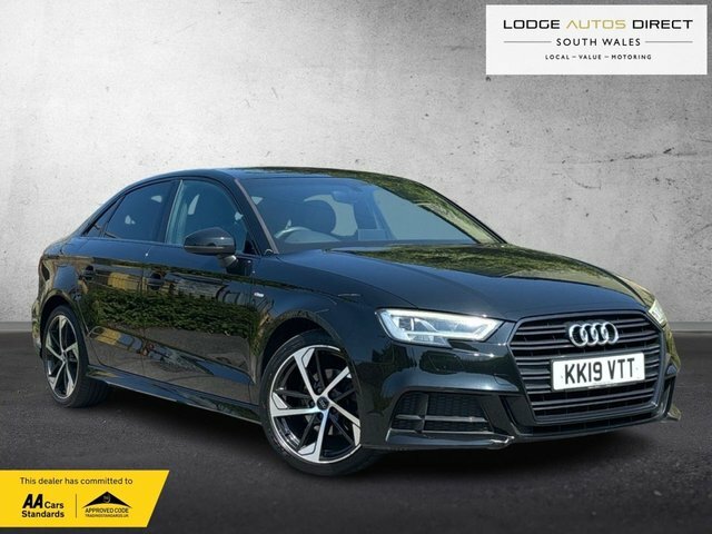Audi A3 1.0 Tfsi 30 Black Edition Saloon Black