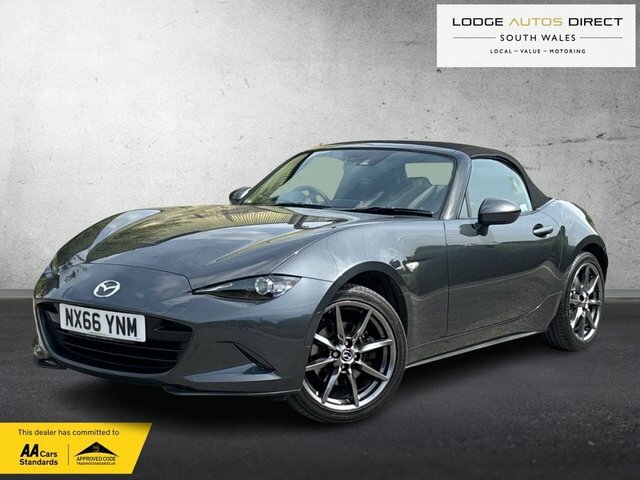 Mazda MX-5 2.0 Skyactiv-g Sport Nav Convertible Ma NX66YNM Grey #5