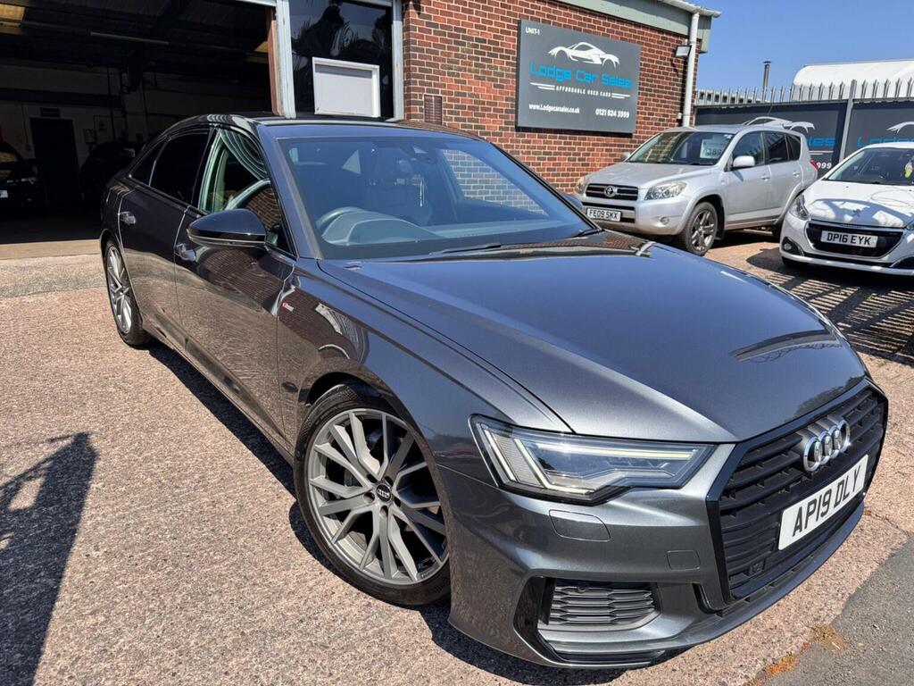 Audi A6 Saloon 2.0 Tdi 40 Black Edition S Tronic Euro 6 Ss Grey