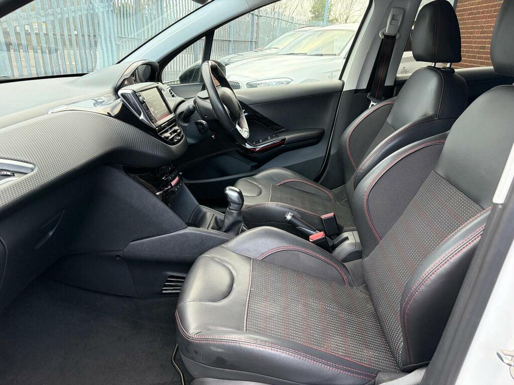 Peugeot 208 1.2 Puretech Gt Line Euro 6 Ss White #3