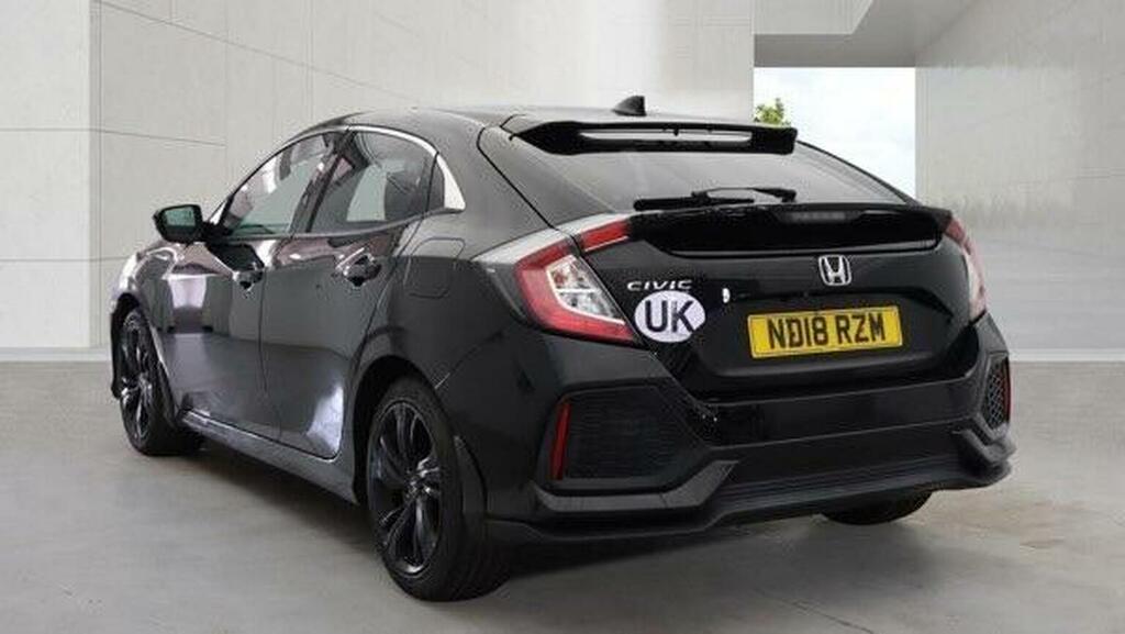 Honda Civic 1.6 I-dtec Ex Euro 6 Ss Black #5