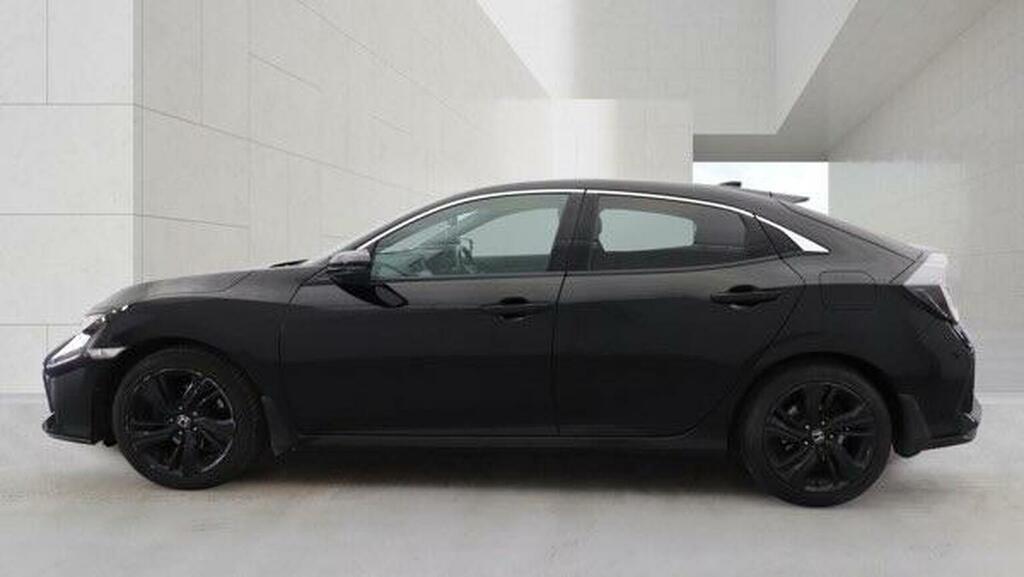 Honda Civic 1.6 I-dtec Ex Euro 6 Ss Black #4