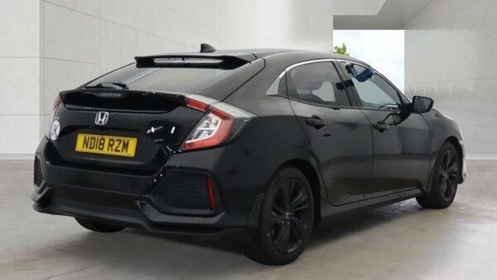 Honda Civic 1.6 I-dtec Ex Euro 6 Ss Black #6