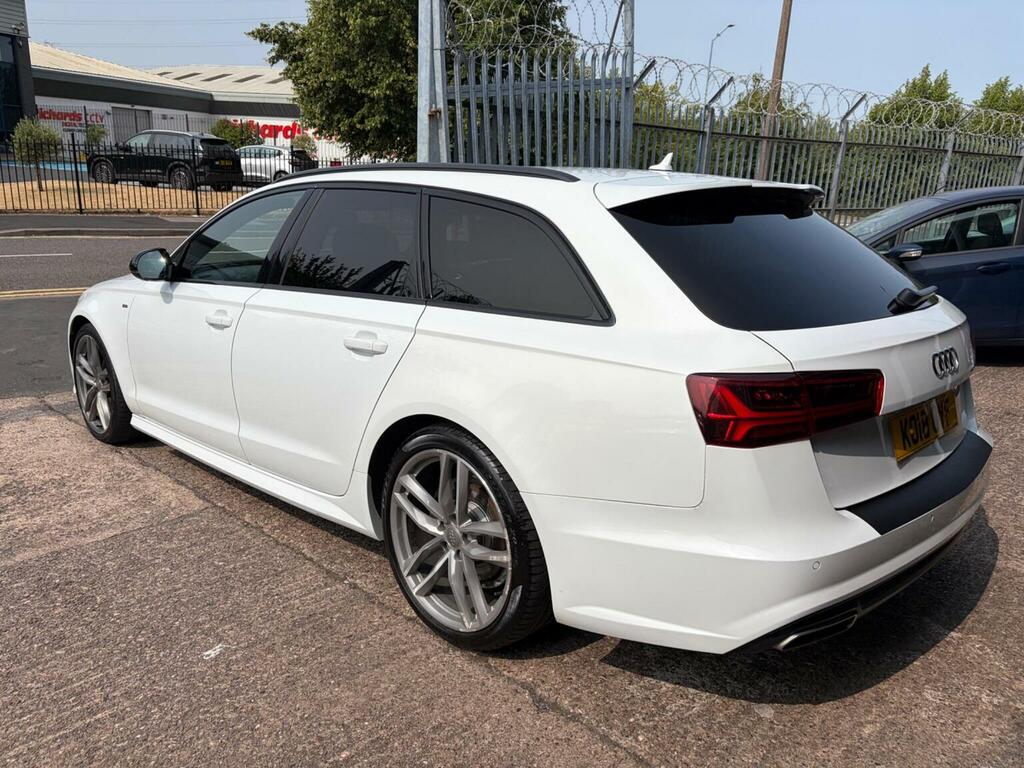 Audi A6 Avant 2.0 Tdi Black Edition S Tronic Quattro Euro 6 Ss KO18OYF White #2