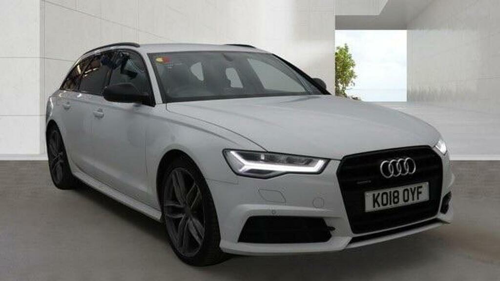 Audi A6 Avant 2.0 Tdi Black Edition S Tronic Quattro Euro 6 Ss White
