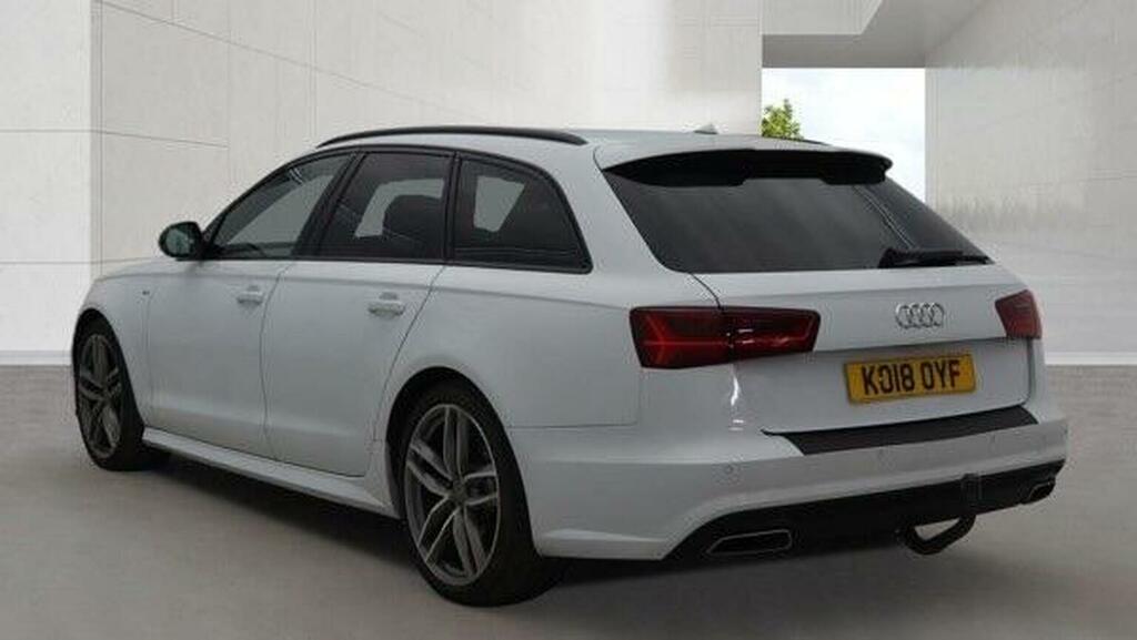 Audi A6 Avant 2.0 Tdi Black Edition S Tronic Quattro Euro 6 Ss White #4