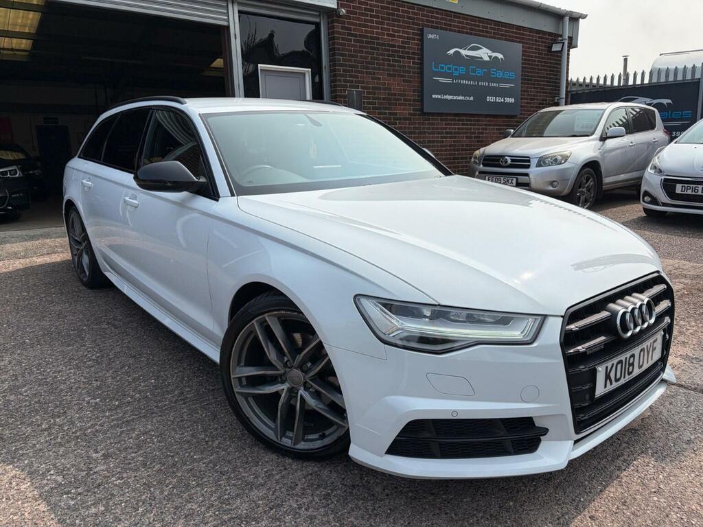 Audi A6 Avant 2.0 Tdi Black Edition S Tronic Quattro Euro 6 Ss KO18OYF White