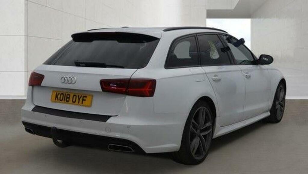 Audi A6 Avant 2.0 Tdi Black Edition S Tronic Quattro Euro 6 Ss White #5