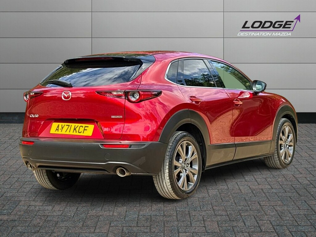 Mazda CX-30 2.0 E-skyactiv X Mhev Sport Lux AY71KCF Red #3