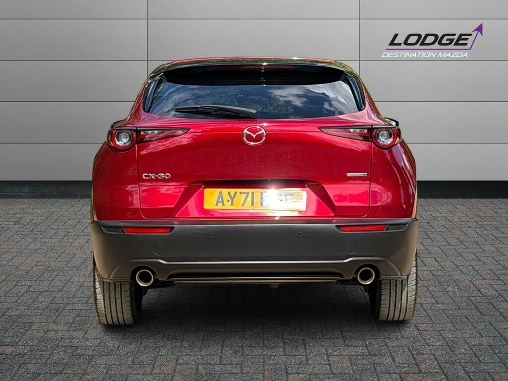 Mazda CX-30 2.0 E-skyactiv X Mhev Sport Lux AY71KCF Red #4