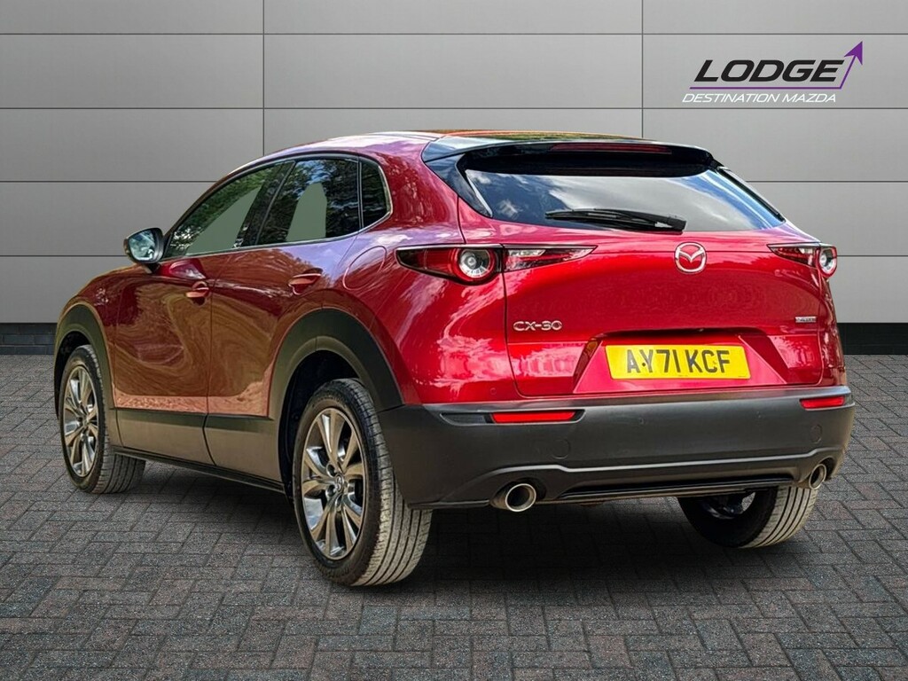 Mazda CX-30 2.0 E-skyactiv X Mhev Sport Lux AY71KCF Red #5