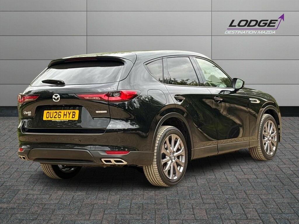 Mazda CX-60 2.5 Phev Exclusive-line OU26HYB Black #3