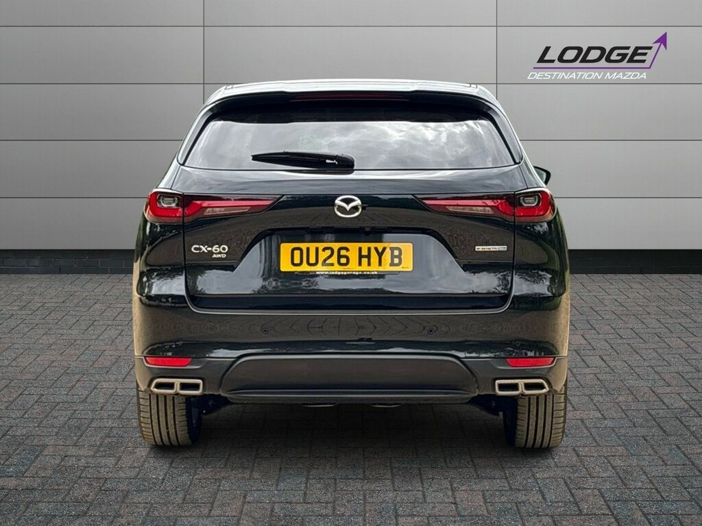 Mazda CX-60 2.5 Phev Exclusive-line OU26HYB Black #4