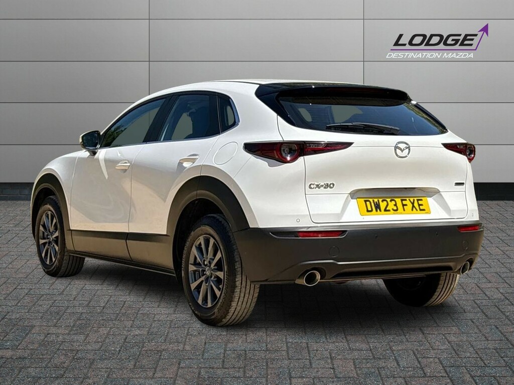 Mazda CX-30 2.0 E-skyactiv X Mhev Se-l Lux White #5