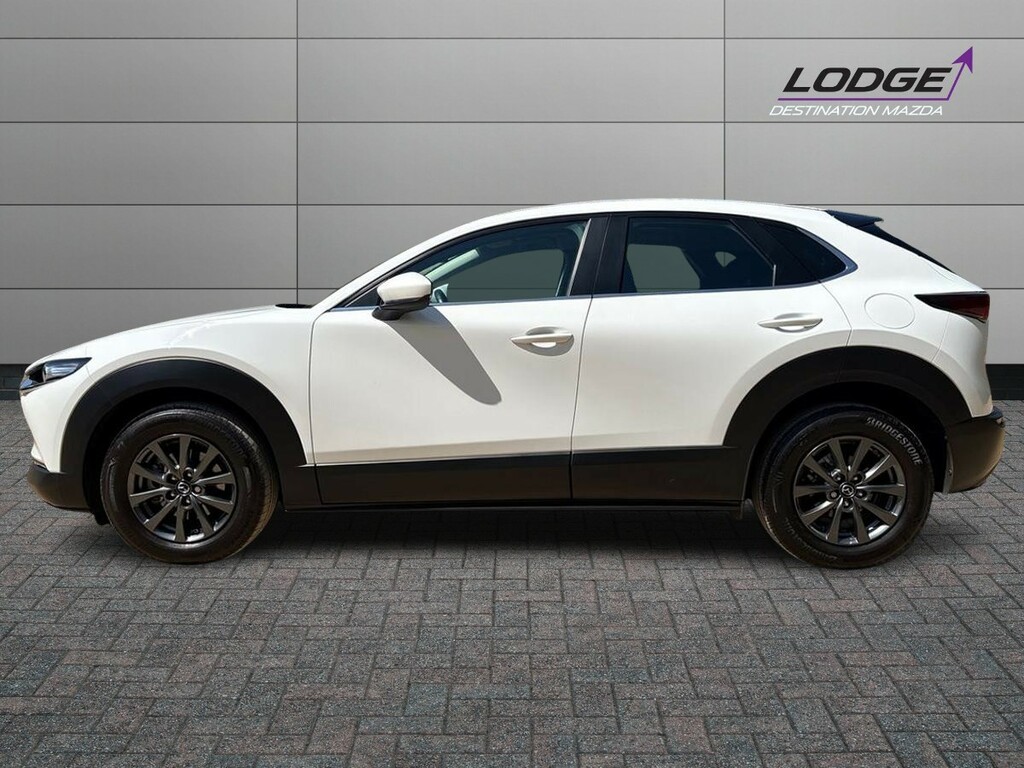 Mazda CX-30 2.0 E-skyactiv X Mhev Se-l Lux White #6