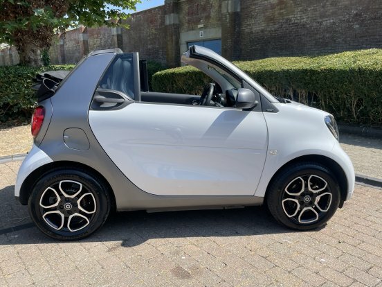 Smart Fortwo Cabrio 0.9 Prime Cabriolet White #5