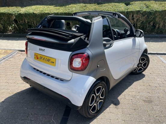 Smart Fortwo Cabrio 0.9 Prime Cabriolet White #4