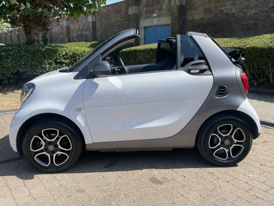 Smart Fortwo Cabrio 0.9 Prime Cabriolet White #2