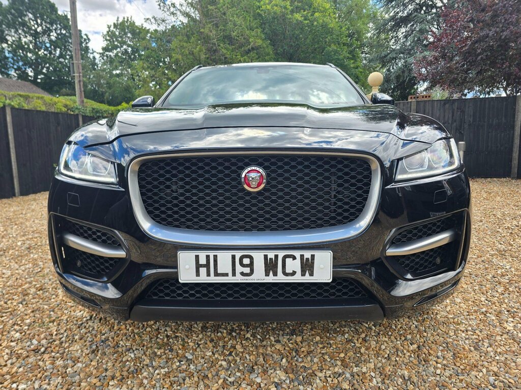 Jaguar F-Pace 2.0 P250i R-sport Awd Euro 6 Ss HL19WCW Black #4