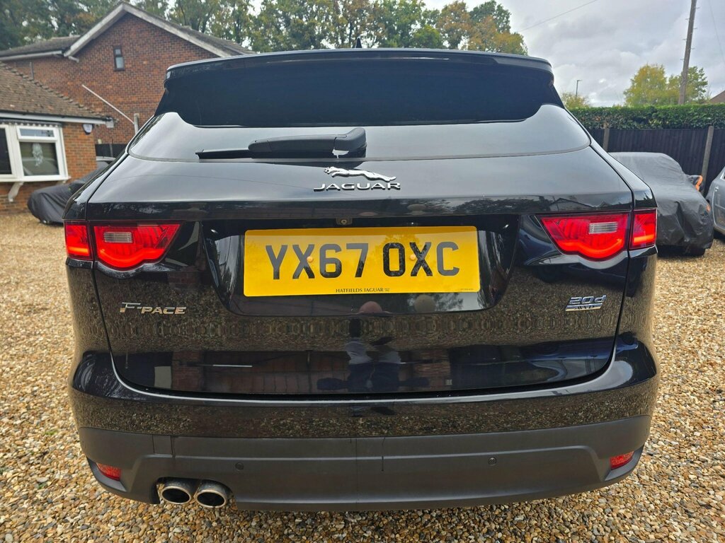 Jaguar F-Pace 2.0 D180 R-sport Awd Euro 6 Ss YX67OXC Black #5