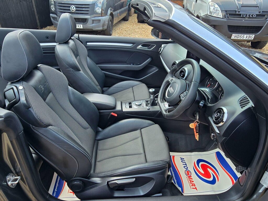 Audi A3 Cabriolet Tdi S Line White #11