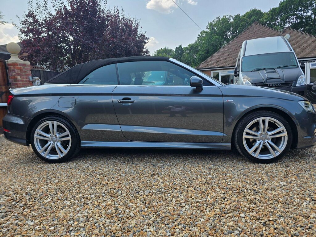 Audi A3 Cabriolet Tdi S Line White #8