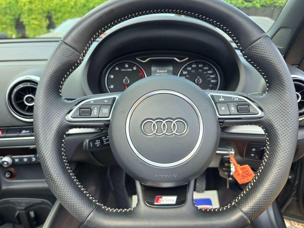 Audi A3 Cabriolet Tdi S Line White #14