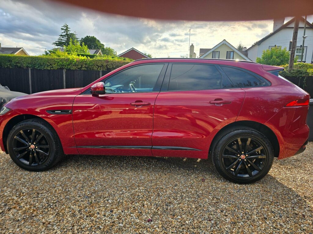 Jaguar F-Pace 2.0 P250i R-sport Awd Euro 6 Ss Red #3
