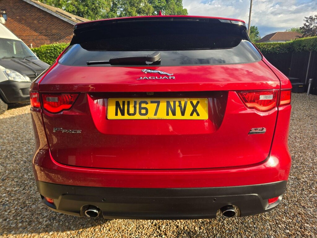 Jaguar F-Pace 2.0 P250i R-sport Awd Euro 6 Ss Red #5