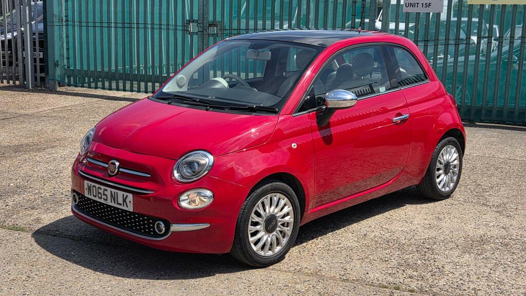 Fiat 500 Hatchback Red