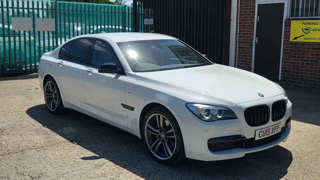 BMW 7 Series Saloon White #2