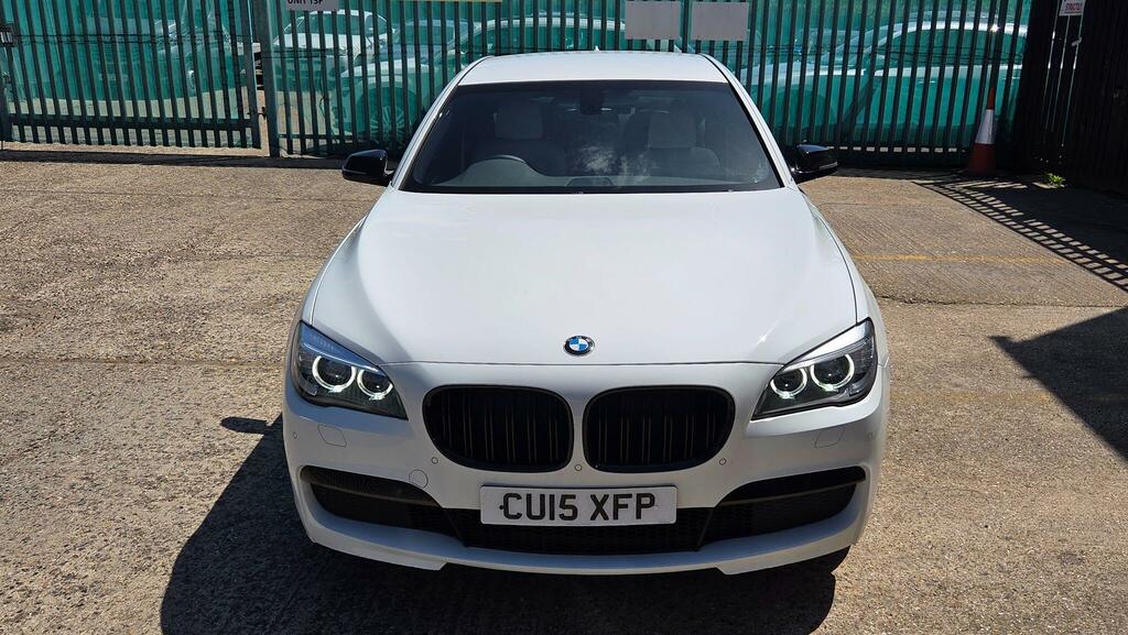 BMW 7 Series Saloon White #3