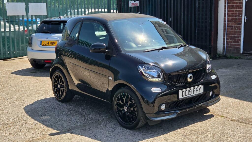 Smart Fortwo Coupe Black #2