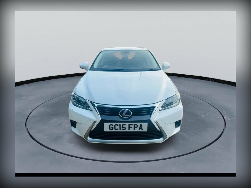 Lexus CT 1.8 200H Premier Cvt Euro 6 Ss White #5