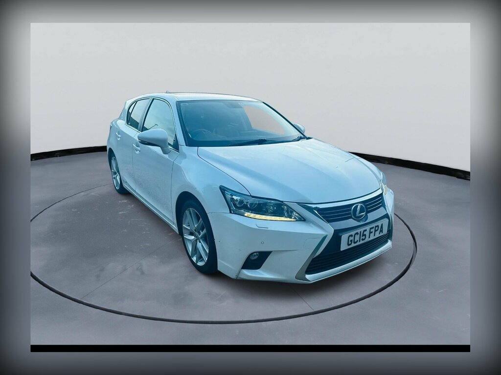 Lexus CT 1.8 200H Premier Cvt Euro 6 Ss White